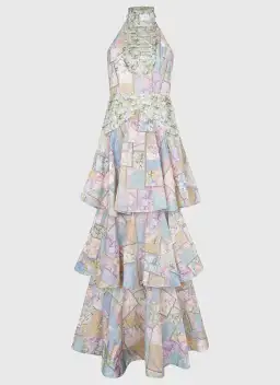 Aqua Blu Brindle Joan Dress Maxi Size AU 12 for rent on The Volte - image 4