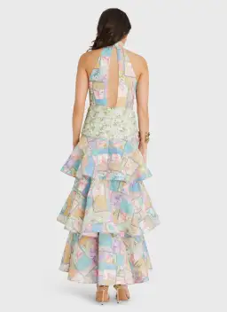 Aqua Blu Brindle Joan Dress Maxi Size AU 12 for rent on The Volte - image 2