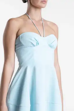 One Fell Swoop Evelyn Mini Dress Dove Size AU 10 for rent on The Volte - image 8