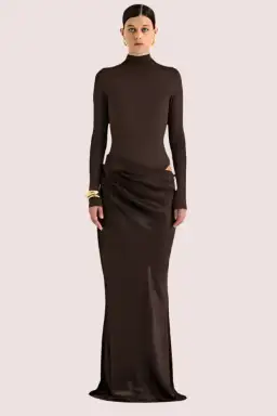 Henne Soraia Brown Size 10 for rent on The Volte - image 1