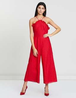 Keepsake Higher Lace Jumpsuit Size L