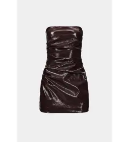 Misha The Alston Glazed Mini Dress Port Size M / AU 8-10 for rent on The Volte - image 5
