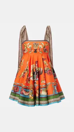 Alemais  Rocco Mini Sundress  Multi Size 10 for rent on The Volte - image 2