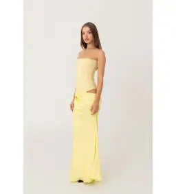HNTR the label Huxley Gown Lemon Size AU 8 for rent on The Volte - image 2
