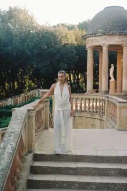 Raphaella Santana Hera Dress in Cream Size 8