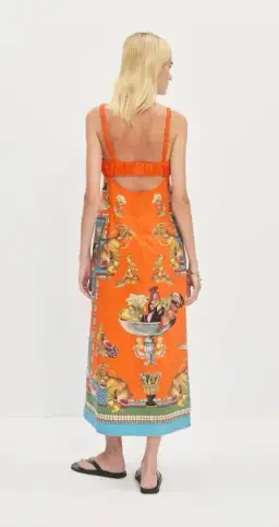 Alemais  Rocco Midi Dress Size AU 10  for rent on The Volte - image 2
