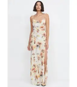 Bec & Bridge Sunset Floral Maxi Dress Multi Size AU 16