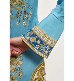 Alemais Cassie Mini Dress Blue Floral Size AU 12 for rent on The Volte - image 5