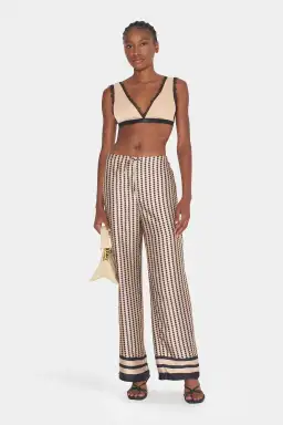 Justine Relaxed Pant Black Diamond