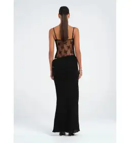 BENNI Akio Maxi Dress Black Size AU 10 for rent on The Volte - image 3