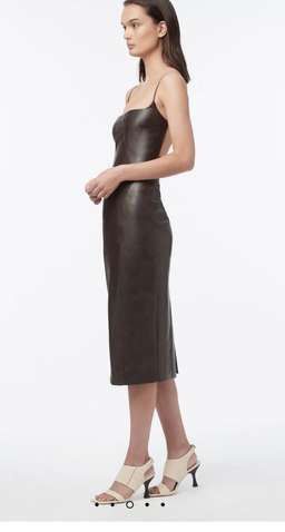 Manning Cartell Alter Egos Backless Midi Dress Brown Size 8 for rent on The Volte - image 2