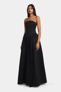 Hansen and Gretel Audrey Gown Black Size 10 for rent on The Volte - image 4