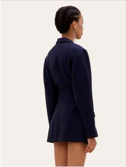 JACUEMUS Raffaella Jacket dress navy size 10 