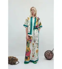 Alemais Frutta Shirt and Pants Set in Multi Size AU 14 for rent on The Volte - image 1