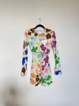 With Jean Hermana Dress Viola Tricolour Size 6   for rent on The Volte - image 4