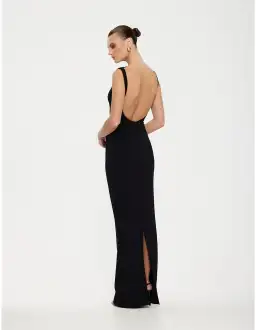 Effie Kats Verona Gown Black Size XS AU 6 for rent on The Volte - image 6