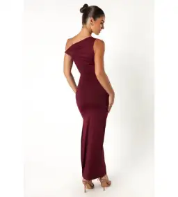 Runaway The Label Karmina Midi Dress Merlot Size AU 8 for rent on The Volte - image 5