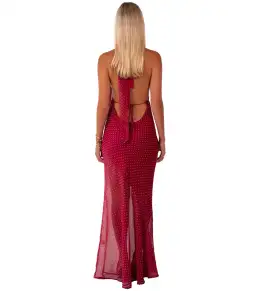 I Am Delilah Jasmine Maxi Dress Red Size AU 8  for rent on The Volte - image 3