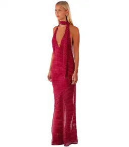 I Am Delilah Jasmine Maxi Dress Red Size AU 8  for rent on The Volte - image 2