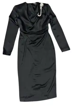 Rachel Gilbert Henrietta Midi Dress Black Size AU 12 for rent on The Volte - image 3