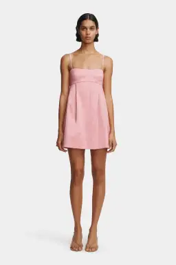 Hansen and Gretel Sammy Mini Dress Pink Size 12 for rent on The Volte - image 1