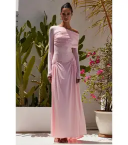 Abyss by Abby Milos Maxi Dress Pink Size S / AU 8 for rent on The Volte - image 1