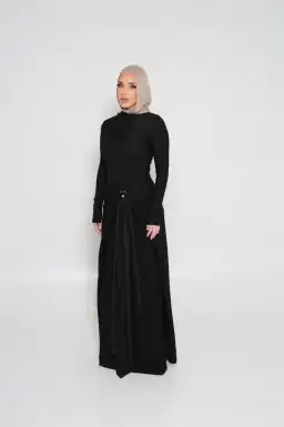 Alaía Muse Aleena Maxi Dress in Black Size S / AU 8 for rent on The Volte - image 2