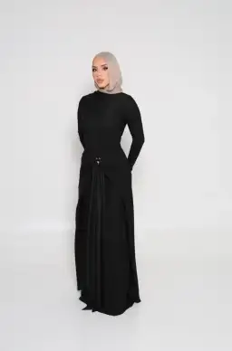 Alaía Muse Aleena Maxi Dress in Black Size S / AU 8 for rent on The Volte - image 5