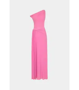 MISHA Sisal Mesh Maxi Dress Orchid Pink Size 10/M for rent on The Volte - image 6
