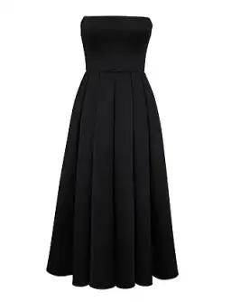 House Of CB Contessa Midi Dress Black Size AU 6
