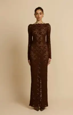 Arcina Ori Monet Gown Brown Size AU 8