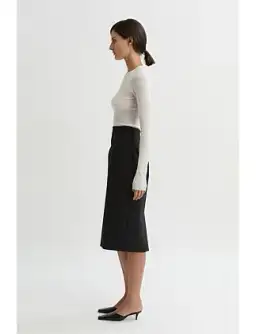 ASTRID WOOL PENCIL SKIRT
