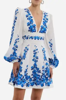 Rebecca Vallance Orchid Blues Mini Dress Size AU 12 for rent on The Volte - image 3