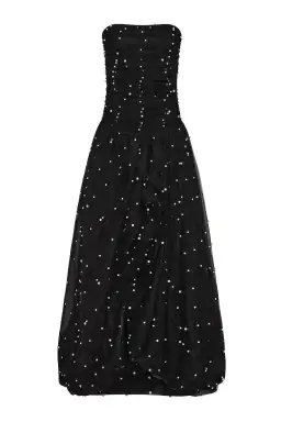 Aje Juniper Gown Size Black AU 10  for rent on The Volte - image 7