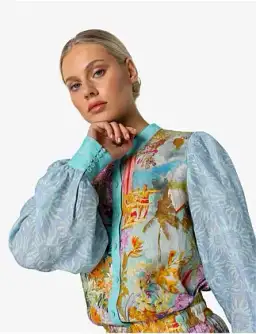 KACHEL PIPER LONG SLEEVE SHIRT SIZE 6/XS for rent on The Volte - image 5