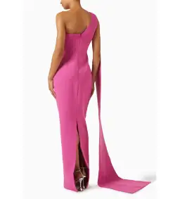 Rachel Gilbert Clara Gown Hot Pink Size 0 AU 6 for rent on The Volte - image 6