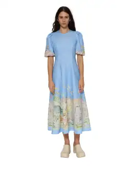 Alemais Anouk Midi Dress Multi Size 8 for rent on The Volte - image 1