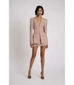 Eliya The Label Eleni Blazer Size AU 6 and Emerson Skirt Size AU 8 Pink for rent on The Volte - image 1