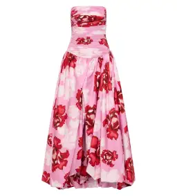 Aje Behold Maxi Dress Pink Boldly Blooming Size AU 10 for rent on The Volte - image 8