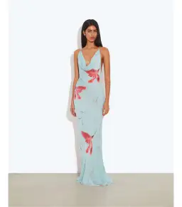 Rat & Boa Vincenza Maxi Dress Blue Size M / AU 10 for rent on The Volte - image 1