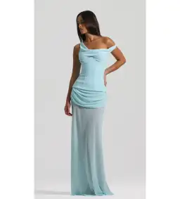 Natalie Rolt Cadence Gown Maxi in Baby Blue Size AU 8
