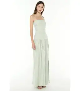 Manning Cartell Royal Debut Maxi Dress in Sage Green Size  AU 8 for rent on The Volte - image 2