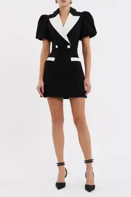 Rebecca Vallance Emma Mini Dress Black Size 8 for rent on The Volte - image 1