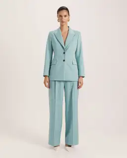Saba Suki Classic Blazer Seafoam 12