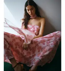 Hansen and Gretel Margot Maxi Dress Orchid Bloom Size XS AU 6 for rent on The Volte - image 5