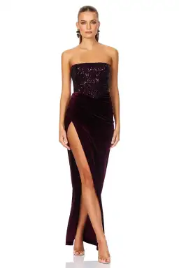 Love Nookie Keke Gown Wine Size AU 10 for rent on The Volte - image 4