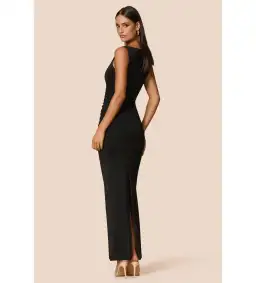 Love Nookie Kaia Maxi Dress Black Size AU 12 for rent on The Volte - image 4