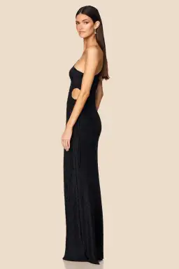 Love Nookie Mirage OS Gown Maxi Black Size AU 12  for rent on The Volte - image 3