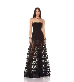 Bronx and Banco Harper Strapless Gown Black Size S AU 8 for rent on The Volte - image 1