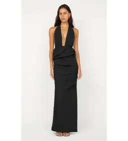 Bec & Bridge Priscilla Bubble Maxi Dress Black Size AU 6 for rent on The Volte - image 1